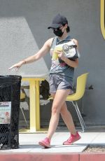 LUCY HALE Out Hiking in Studio City 08/20/2020