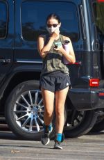 LUCY HALE Out Hikinig in Los Angeles 08/24/2020