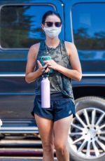 LUCY HALE Out Hikinig in Los Angeles 08/24/2020