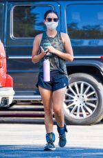 LUCY HALE Out Hikinig in Los Angeles 08/24/2020