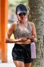 LUCY HALE Out Hikinig in Studio City 08/18/2020