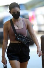 LUCY HALE Out Hikinig in Studio City 08/28/2020