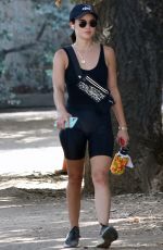 LUCY HALE Out in Studio City 08/27/2020