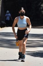 LUCY HALE Out Walking at Fryman Canyon in Studio City 08/14/2020