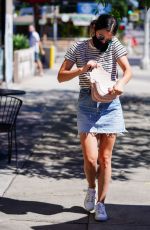 LUCY HALE Picking Up Lunch Out in Los Angeles 08/11/2020