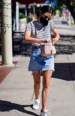 LUCY HALE Picking Up Lunch Out in Los Angeles 08/11/2020