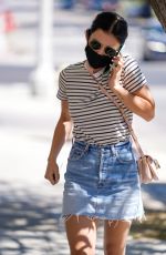 LUCY HALE Picking Up Lunch Out in Los Angeles 08/11/2020