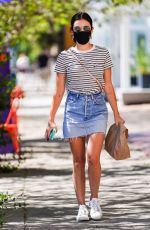 LUCY HALE Picking Up Lunch Out in Los Angeles 08/11/2020