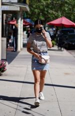 LUCY HALE Picking Up Lunch Out in Los Angeles 08/11/2020