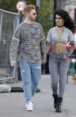 LUISA EUSSE and Neil Jones Out in London 08/20/2020