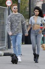 LUISA EUSSE and Neil Jones Out in London 08/20/2020