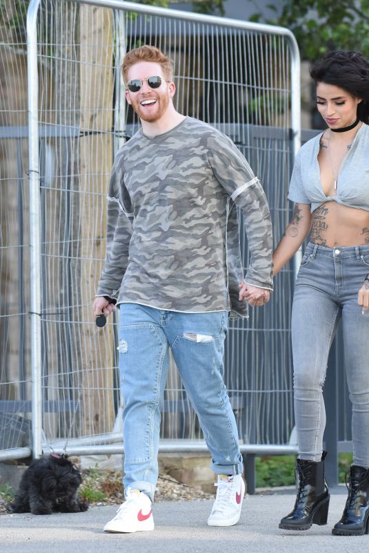 LUISA EUSSE and Neil Jones Out in London 08/20/2020