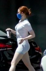 MADELAINE PETSCH in Tights Out for Coffee in Studio City 08/02/2020