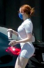 MADELAINE PETSCH in Tights Out for Coffee in Studio City 08/02/2020