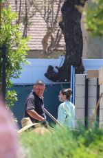 MADISON BEER Inspecting Her New Home in Los Angeles 08/05/2020