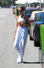 MADISON BEER Leaves Il Pastaio in Beverly Hills 08/11/2020