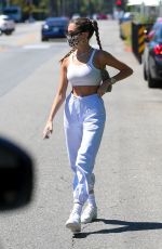 MADISON BEER Leaves Il Pastaio in Beverly Hills 08/11/2020