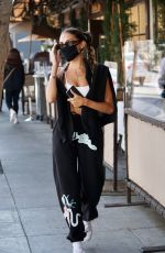 MADISON BEER Leaves Il Pastaio in Beverly Hills 08/27/2020