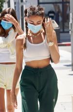 MADISON BEER Out and About in Beverly Hills 08/09/2020