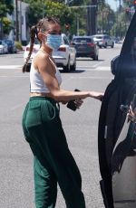 MADISON BEER Out and About in Beverly Hills 08/09/2020