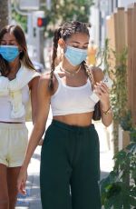 MADISON BEER Out and About in Beverly Hills 08/09/2020