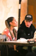 MADISON BEER Out for Dinner at Saddle Ranch in West Hollywood 08/23/2020