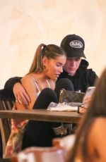 MADISON BEER Out for Dinner at Saddle Ranch in West Hollywood 08/23/2020