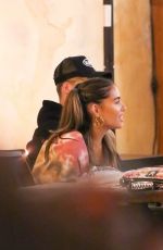 MADISON BEER Out for Dinner at Saddle Ranch in West Hollywood 08/23/2020