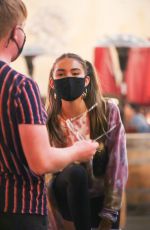 MADISON BEER Out for Dinner at Saddle Ranch in West Hollywood 08/23/2020