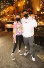 MADISON BEER Out for Dinner at Saddle Ranch in West Hollywood 08/23/2020
