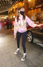 MADISON BEER Out for Dinner at Saddle Ranch in West Hollywood 08/23/2020