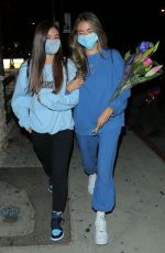 MADISON BEER Out for Dinner with Friends in West Hollywood 08/06/2020