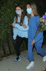 MADISON BEER Out for Dinner with Friends in West Hollywood 08/06/2020
