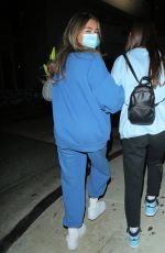 MADISON BEER Out for Dinner with Friends in West Hollywood 08/06/2020