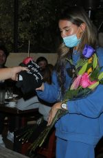 MADISON BEER Out for Dinner with Friends in West Hollywood 08/06/2020