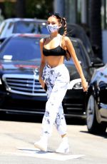 MADISON BEER Out for Lunch in Beverly Hills 08/12/2020