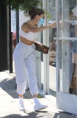 MADISON BEER Out Shopping on Melrose Place in West Hollywood 08/07/2020