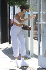 MADISON BEER Out Shopping on Melrose Place in West Hollywood 08/07/2020