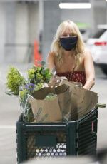MALIN AKERMAN Out Shopping in Los Angeles 08/21/2020