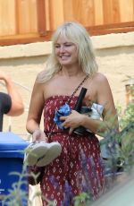 MALIN AKERMAN Out Shopping in Los Angeles 08/21/2020