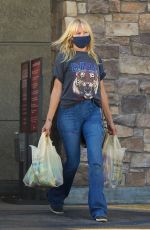 MALIN AKERMAN Wearing a Masj at Gelson