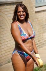 MALIN ANDERSON in Bikini Washing Her Car Out in London 08/11/2020