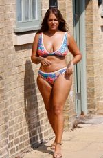 MALIN ANDERSON in Bikini Washing Her Car Out in London 08/11/2020