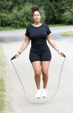 MALIN ANDERSON Workout with a Personal Trainer in London 08/07/2020