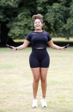 MALIN ANDERSON Workout with a Personal Trainer in London 08/07/2020