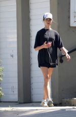 MARGARET QUALLEY Out Jogging in Los Angeles 08/04/2020