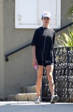 MARGARET QUALLEY Out Jogging in Los Angeles 08/04/2020