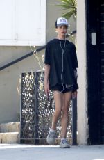 MARGARET QUALLEY Out Jogging in Los Angeles 08/04/2020