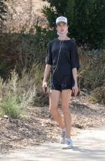 MARGARET QUALLEY Out Jogging in Los Angeles 08/04/2020