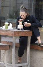 MARIA SHARAPOVA Out for Drinks in Los Angeles 8/03/2020